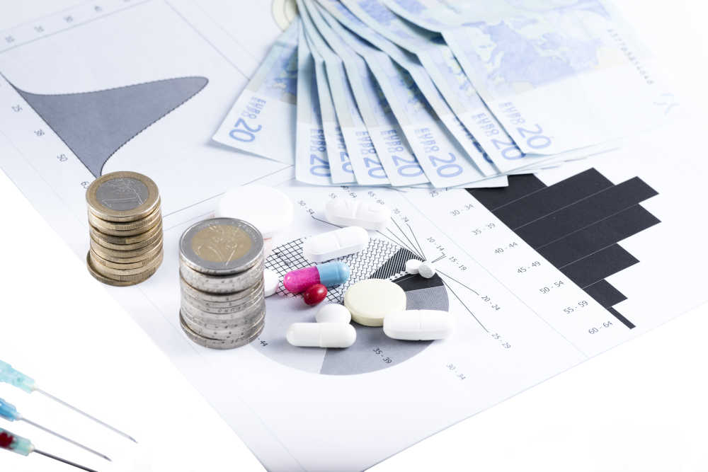 Conceptual,Image,With,Medicine,And,Money.,Business,Pharmacy